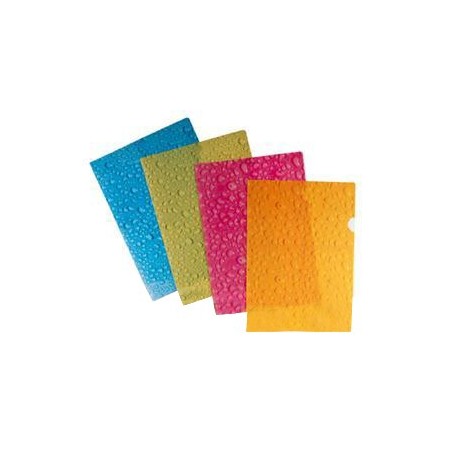  Lot de 10 Pochettes coins PVC Kinary Coloris au choix 
