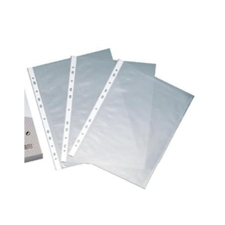  Paquet de 100 Pochettes perforées Océan A4 PVC 9/ 100ème 