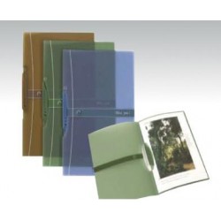  Lot de 12 Chemises de présentation à clip Atlas format A4 