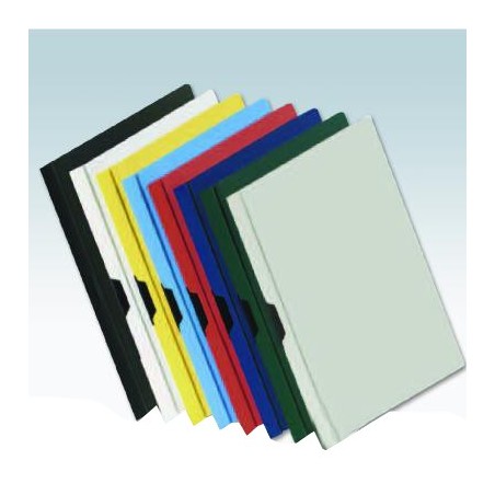  Lot de 25 Chemises de présentation à clip en PVC Atlas Format A4 (Coloris au choix) 
