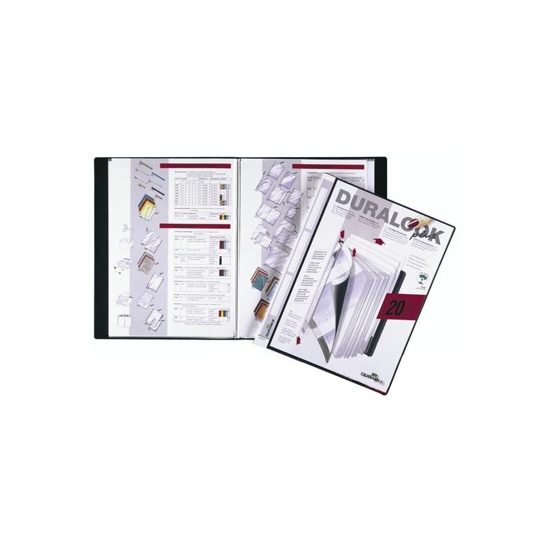  Protège-documents DURALOOK Plus, A4, 40 vues 