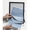 Pack de 2 Portes-documents Adhesifs A4 à fermeture magnétique DURABLE