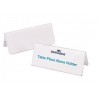  Porte Noms chevalet de Table en PVC 52x100 mm 