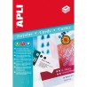  Pochette de 100 cartes de visite APLI Prédécoupées qualité jet d'encre 