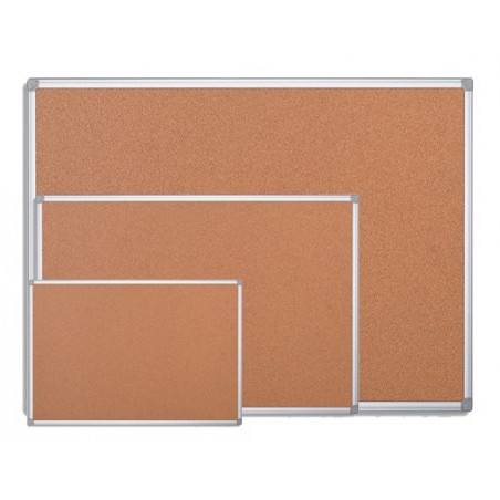  Tableau d'affichage liège Elipse cadre aluminium 100x200cm 
