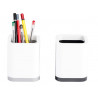  Porte stylo élégant carré blanc MEMORY 