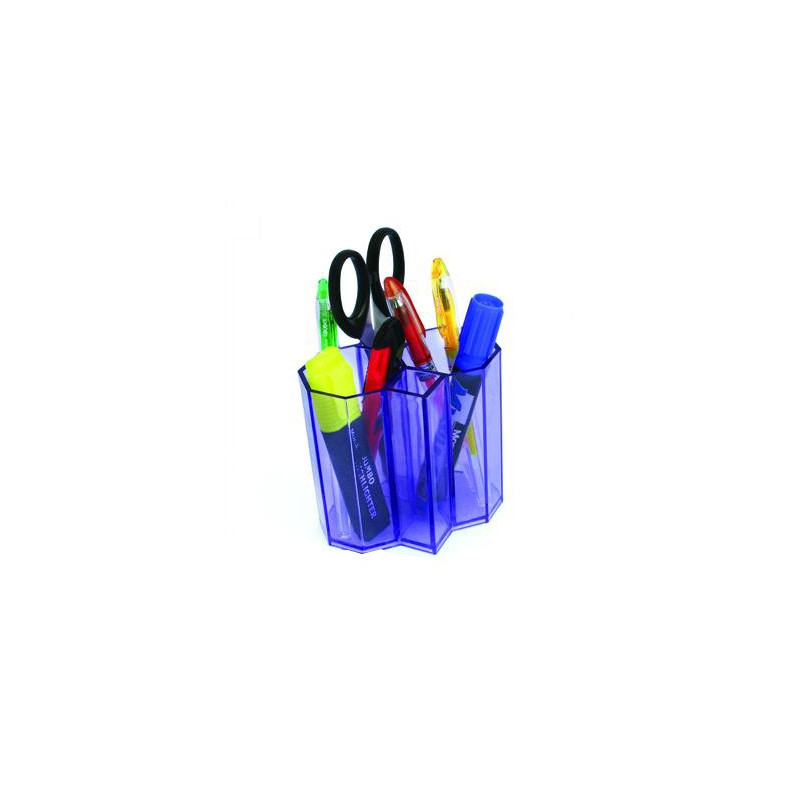  Porte stylo 3 compartiments en PVC 