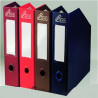 Porte-revues Sicla en carton couvert en simili Dos 80 mm Coloris au choix 