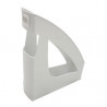  Porte-revues corner Box Atlanta en PVC Gris Dos 80 mm 