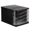 Module de classement ARK 4 Tiroirs Noir 