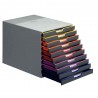  Module de classement 10 Tiroirs DURABLE VARICOLOR 10 