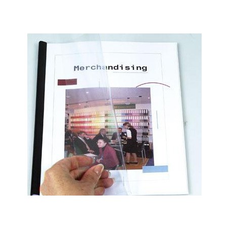  Boite de 100 Couvertures trensparentes pour reliure A4 PVC 20/100ème 