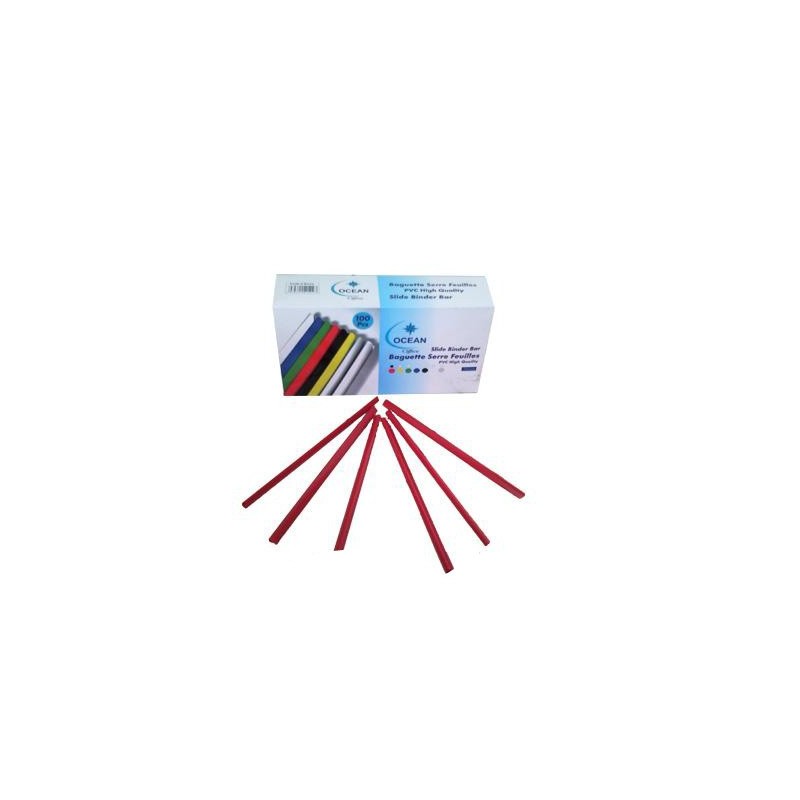  Boîte de 100 Baguettes serre-feuilles OCEAN 15 mm ( 7 coloris au choix) 
