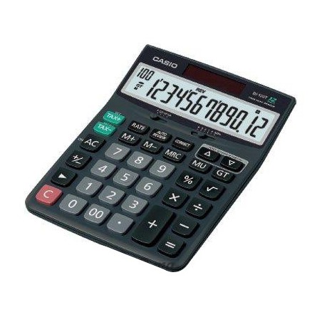 Calculatrice de bureau Casio 12 digits DJ-20T 