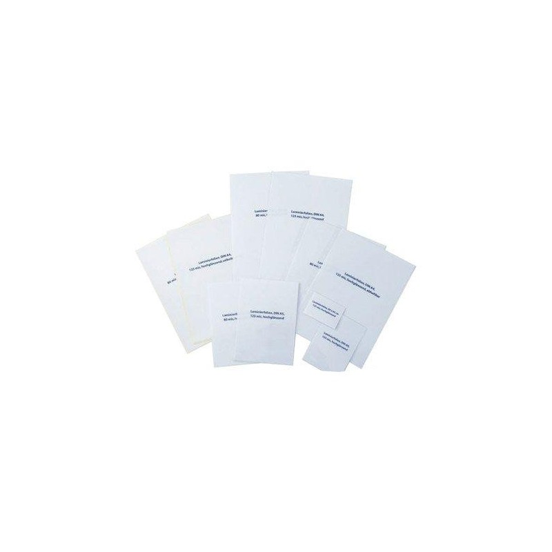  Boite de 100 pochettes de plastification Fuji 65x95 mm 