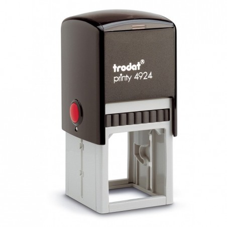  Cachet Personnalisable TRODAT 4924 format empreinte 40 mm x 40 mm 6 lignes 
