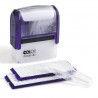 Kit cachet à faire soi même COLOP Printer 40/2 format empreinte 23 mm x 59 mm 6 lignes