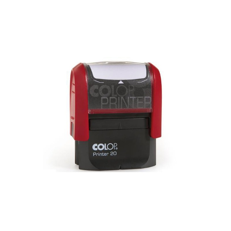 Cachet personnalisable COLOP Printer 20 format empreinte 14 mm x 38 mm 4 lignes