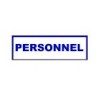  Cachet Formule en bois '' PERSONNEL '' 62 mm 20 mm 