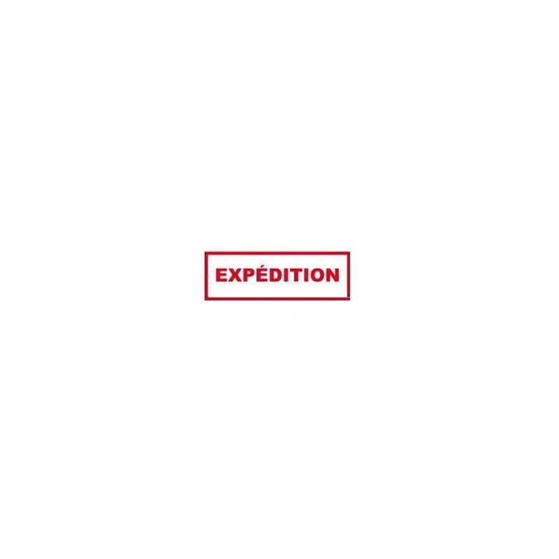  Cachet Formule en bois '' EXPEDITION '' 62 mm x 20 mm 