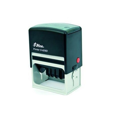 Dateur automatique Shiny Printer S-829D format empreinte 64 mm x 40 mm 6 lignes