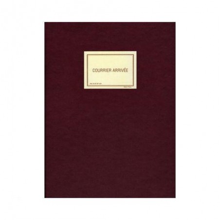  Registre '' ARRIVEE COURRIER'' 32x25 cm 100 pages 
