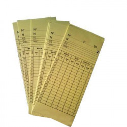 Bloc de 100 cartes de...