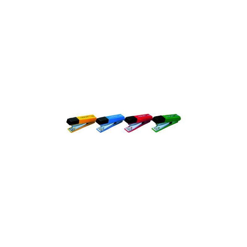  Lot de 12 Agrafeuses de bureau SDI agrafes N°10 4 Coul assortis 