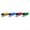  Lot de 12 Agrafeuses de bureau SDI agrafes N°10 4 Coul assortis 