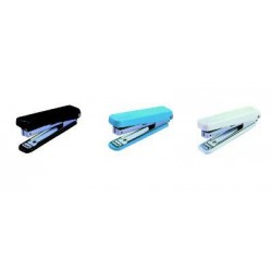  Lot de 12 Agrafeuses de bureau SDI agrafes N°10 3 Coul assortis 