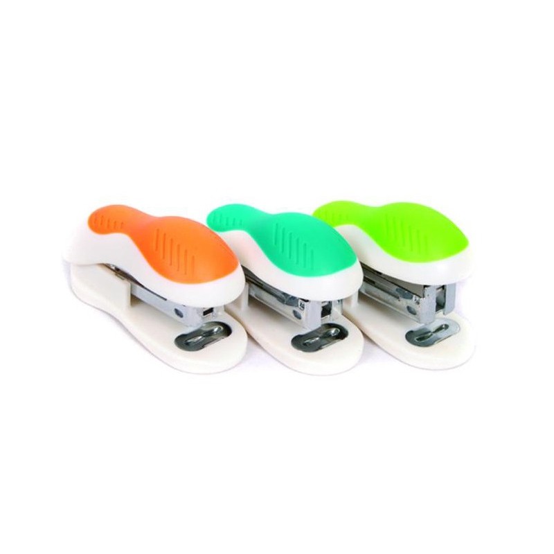  Lot de 12 Agrafeuses de bureau Mini (3 Coloris au choix) 