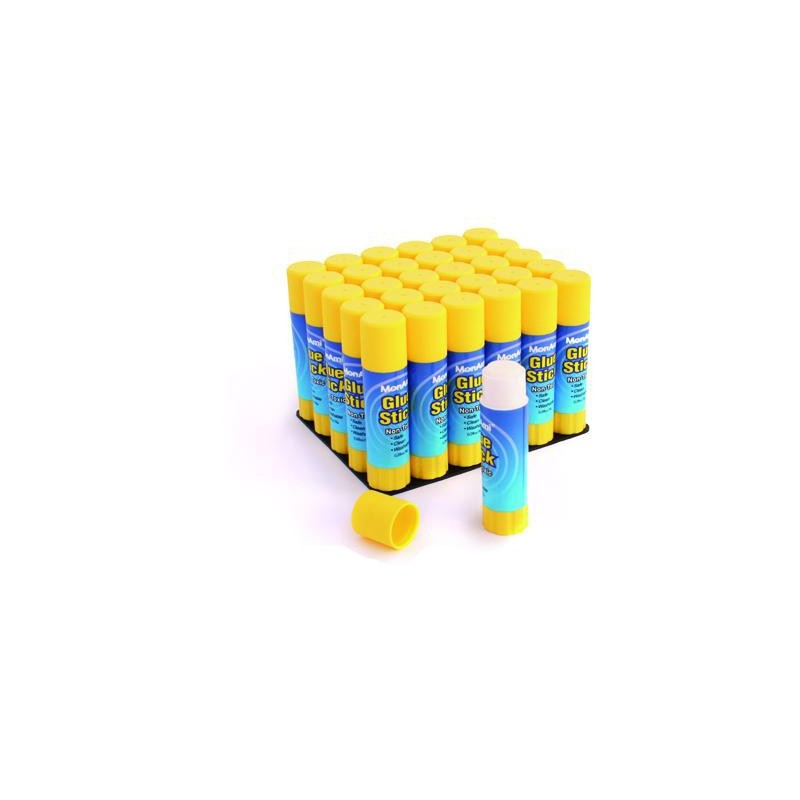  Boite de 30 Bâtons de colle Stick MonAmi 8g 