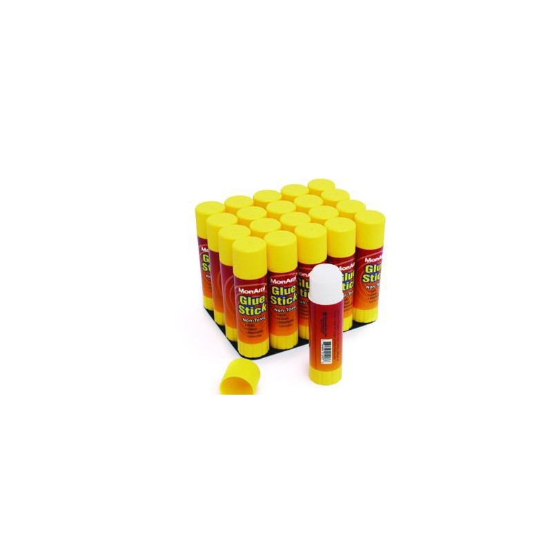  Boite de 20 Bâtons de colle Stick MonAmi 22g 
