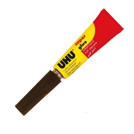  Lot de 12 Tubes de colle Spéciale UHU Super Glue 3g 