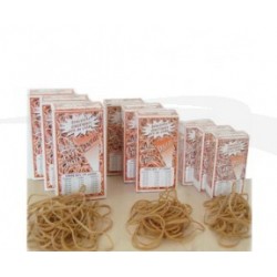  Lot de 10 Boites d'élastiques de 100g (120x3) mm 