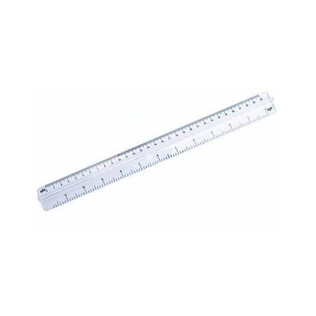 Lot de 12 Règles Rio en plastique ORD 30 cm