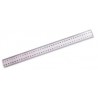  Lot de 12 règles Rio en plastique ORD 40 cm 