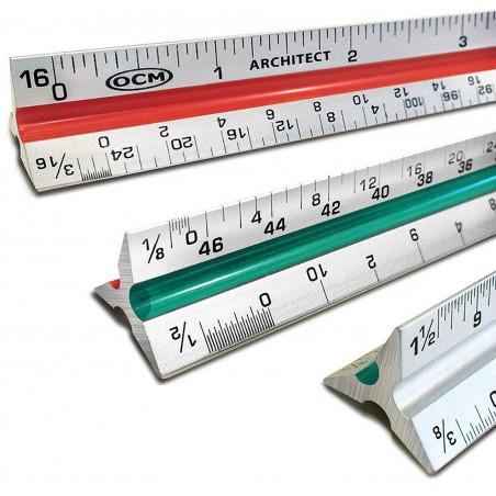  Régle Kutch 30 cm HI-PRO Qualité supérieure 