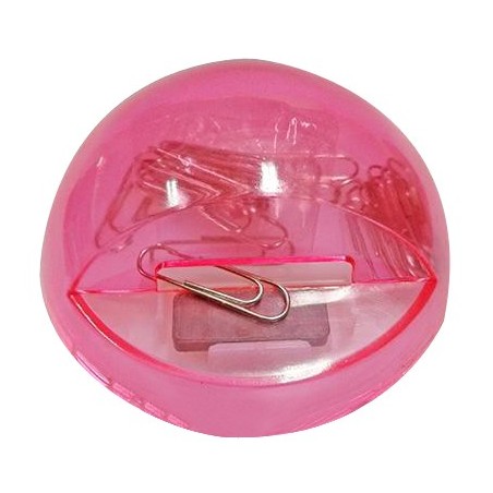  Porte trombones rose transparent 
