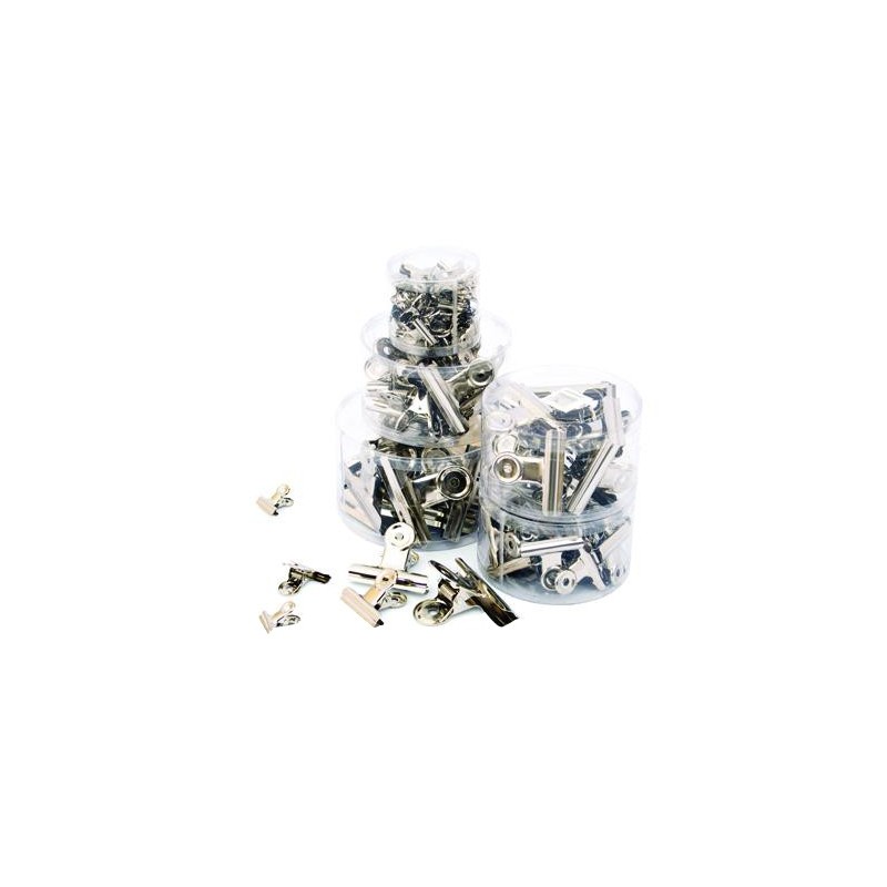  Boite de 36 attaches-clips métal 22 mm 