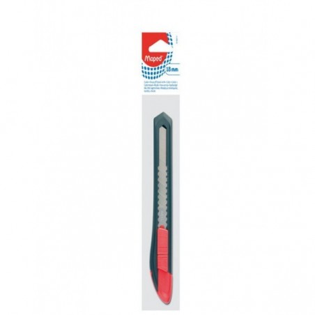  Cutter plastique 18 mm Maped en sachet 