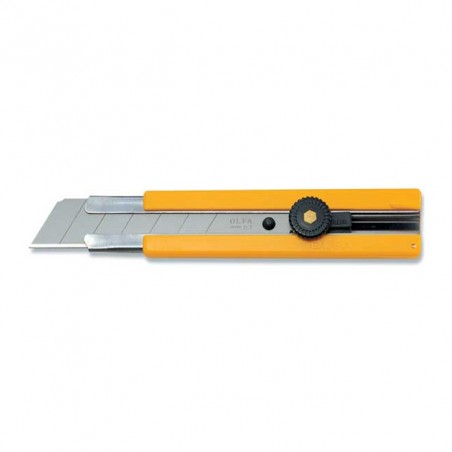  Cutter OLFA H-1 Robuste avec prise caoutchouc 