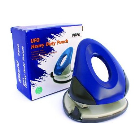  Perforeuse 2 trous KW-triO métallisée 40 feuilles couleur Bleu 