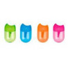  Lot de 10 Taille-crayons mini Apple FABER-CASTELL 