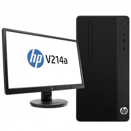  PC bureau complet HP 290 G1 Microtour i3-7100 4GB 500GB FreeDos + Ecran 20,7 
