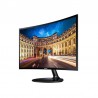  Moniteur SAMSUNG incurvé 24 pouces Noir Série 3 Full HD (LC24F390FHMXZN) 