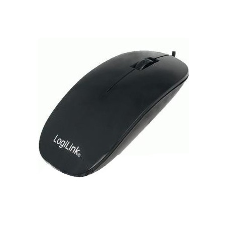  Souris optique Logilink USB Slim à 3 boutons avec molette de defilement 