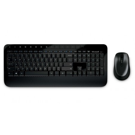  Pack clavier+souris sans fil MICROSOFT Wireless Comfort Desktop 2000 AZERTY Français (M7J-00005) 