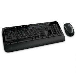  Pack clavier+souris sans fil MICROSOFT Wireless Comfort Desktop 2000 AZERTY Français (M7J-00005) 