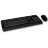  Pack clavier+souris sans fil MICROSOFT Wireless Comfort Desktop 3050 AZERTY Français (PP3-00007) 